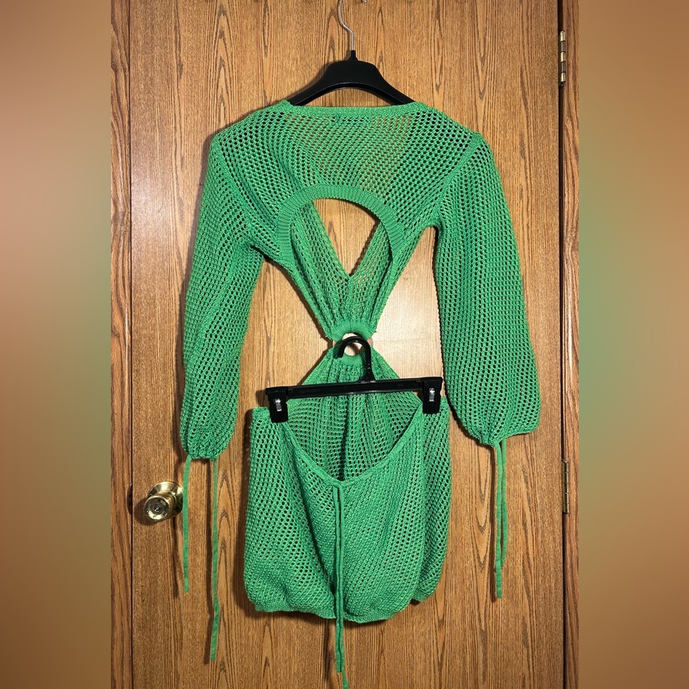 Hollow Out Ring Linked Bathing Suit Cover Up - Picture 7 of 8